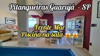 Apartamento de frente para o mar na praia das Pitangueiras em Guarujá SP