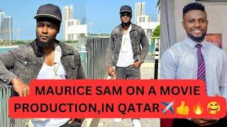 MAURICE Sam Have a wonderful  Surprise's to his fans in Qatar Project 