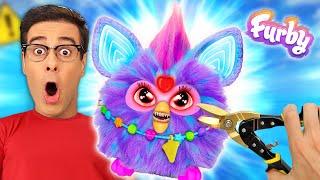 CORTÉ Y ABRÍ UN FURBY 2024 para ver Qué Hay Dentro!!