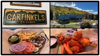 Garfinkel's Bar & Grill Million Dollar View Vail Colorado. Where to eat Vail