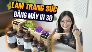 Sản Xuất Trang Sức Bằng Máy In 3D - Bạn Nên Lựa Chọn Loại Nhựa Resin nào ?