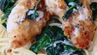 Chicken Florentine Collaboration with GAPeach Cooks and Plans