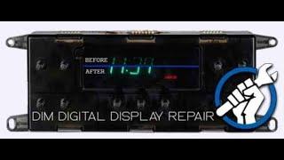 Frigidaire Oven Display is DIM! How To Fix 318010102
