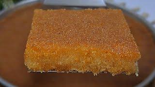 بسبوسه الحلواني الاقتصادية ب3معالق سمنه وبدون لبن ولا بيكنج بودر️طريه ومرمله احلي من الجاهزه حرفيا