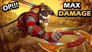 Tiberius MAX DAMAGE  Loadout Build/ Best Tiberius Loadout build (Paladins)