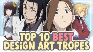 Top 10 BEST Character Design Tropes (And I Draw Them All) || SPEEDPAINT + COMMENTARY