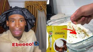 Austinecruise Reacts to Semovita Cake!‍️