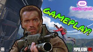 Battle Royale IN VR is AWESOME! Oculus Quest Population One Gameplay