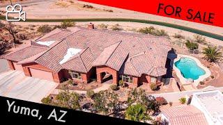 Inside a LUXURY HOME in Yuma's Adobe Ridge with Panoramic Farm & Mountain Views!