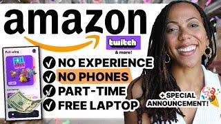 Amazon is Hiring!  |  Get Paid $29.52/hr | No Experience, No Phones, Work From Home Jobs Hiring