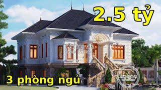 Biệt thự 1 trệt 1 lầu 3 phòng ngủ tại Đồng Nai thu hút mọi ánh nhìn | LV 23505 | LUXVIET