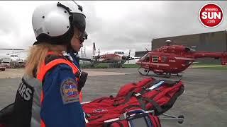 A flight with STARS Air Ambulance