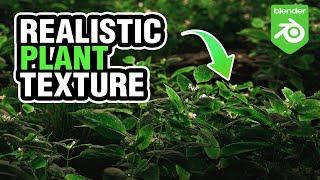 Create REALISTIC PLANT TEXTURES in Blender 4.0! [Tutorial]