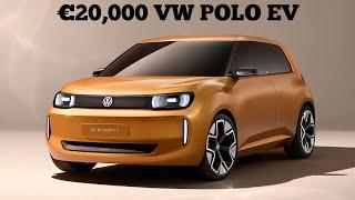 New Volkswagen ID Every1 previews a cute €20,000 VW POLO EV