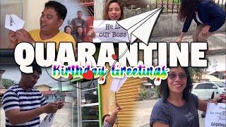 Quarantine Birthday Video Surprise - Paper Plane  │ Vaneth Channel