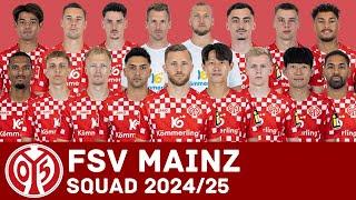 1. FSV MAINZ O5 Full Squad For Season 2024/25 | FSV Mainz | FootWorld