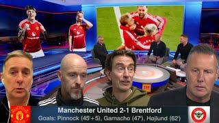 "Hojlund's Class and Garnacho's Spark: United's Turnaround Against Brentford | Match Recap"