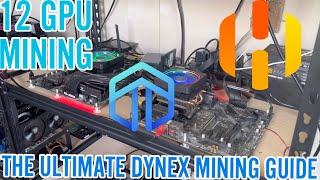 The Ultimate Dynex Mining guide wallet setup, Miner Download, Overclocks and profitability 3060-3070