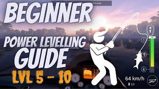 Fishing Planet  | Power Levelling Guide | Beginner level 5 to 10 ( Without Spending Money ).