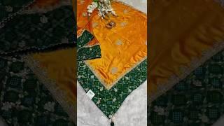  KcPc New Modal Silk Bandhani Style With Gota Patti Work Saree. #gotapattisaree #rajasthani