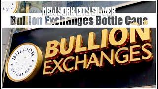 Buying silver souvenirs in New York City ... visiting Bullion Exchanges store during my layover