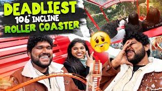 சாவு பயத்தை காட்டிட்டாங்க  | Switzerland Gelmerbahn ROLLER COASTER | Foodie Prabu