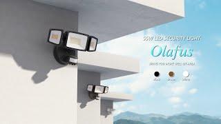 Outdoor Motion Sensor Light | Olafus 55W Security Lights