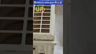Technique how to clean outdoor unit with out ladder guys!#youtube #cleaning #hvac