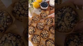 Lemon Blueberry Muffins 🫐