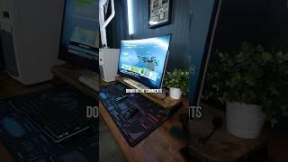 I Made My Own DIY Monitor Risers for Under $10 #gamingsetup #diy