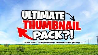 ULTIMATE THUMBNAIL PACK By DamianDZN - Creator Images, Backgrounds, Arrows, Circles, Layer Styles