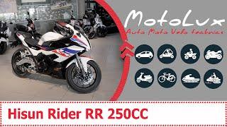 Hisun Rider RR 250CC мотоцикл відеоогляд || Хисун Райдер 250ЦЦ мотоцикл видеообзор