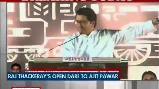 Raj Thackeray dares Ajit Pawar to confront MNS without state help