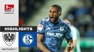 Preussen Münster vs Schalke 04 1-2 | Highlights | MD 7 2024/25