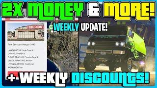 GTA 5 Online Weekly Update! 2X Money & More!