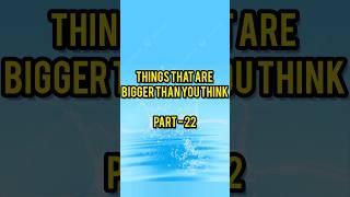 Things That Are Bigger Than You Think  #viralshort #justvideo