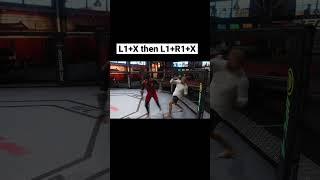 How to throw double head kicks #ufc4 #viral #ufc