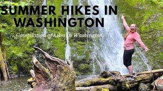 SUMMER HIKES IN WASHINGTON|COMPILATION OF WASHINGTON|AGILESLIFEFORME