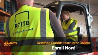 Forklift Instructor Course | A Complete Guide to Becoming a Certified Forklift Instructor | 4KS