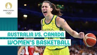  Australia vs. Canada  | Women's Basketball | #Paris2024 Highlights