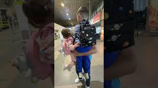 Не виделись с дедушкой год️ #многодетнаясемья #семья #семьявместе #дети #погодки