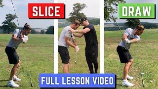 This Golf Lesson FIXED My SLICE FOREVER… (Full Video)