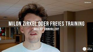 milon-Zirkel oder freies Training? Was ist effektiver? Fun und Physio Wetter - YouTube.