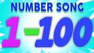 nummersång | Barnsånger | nummer 1 till 100 på svenska | Number Song | Kids TV Svenska