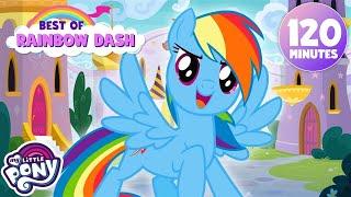 Best of Rainbow Dash 🩵 | My Little Pony: Friendship is Magic | BEST Episodes | 2 Hours