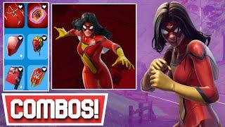 *NEW* BEST SPIDER-WOMEN SKIN COMBOS! | Fortnite