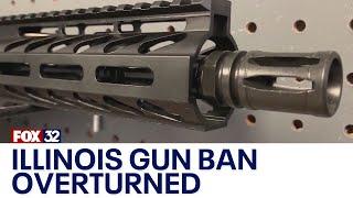 Federal judge overturns Illinois gun ban, citing Second Amendment