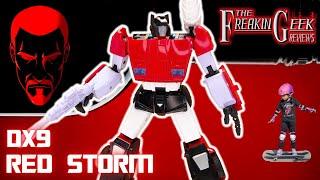 VAGUE CLICKBAIT QUESTION? | DX9 RED STORM (Sideswipe): EmGo's Transformers Reviews N' Stuff