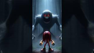 Knuckles FACES Shin Sonic (?) #horrorstories #cartoon #sonic