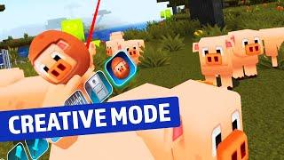 RealmCraft: Minecraft-like native VR Game (Creative Mode)